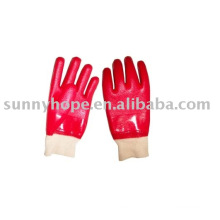 PVC dipped glove for chemical working